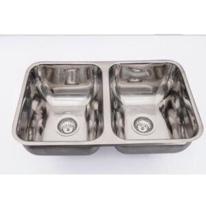 LINEA LUJO PILETA DOBLE 63 x 38 x 20 CM