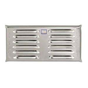 REJA VENTILACION 15 x 30 Cm. ACERO