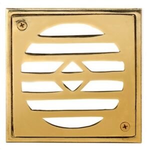 REJA PISO 15 x 15 BRONCE PULIDO