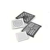 REJA PLASTICO BLANCA 20 x 20