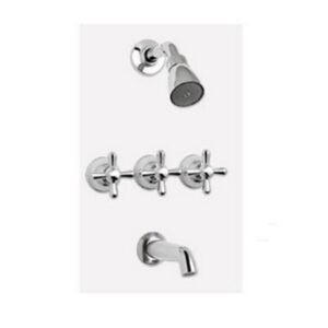 ARES CROMO DUCHA EMBUTIR CON TRANSFERENCIA