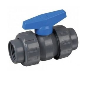 VALVULA MEDIO GIRO DOBLE UNION 3" ROSCA