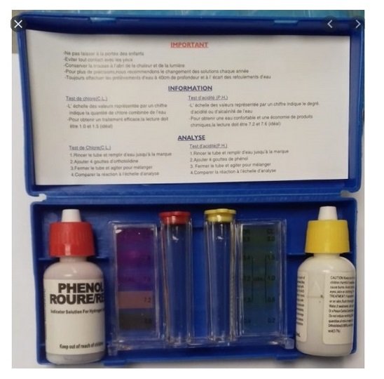 TEST KIT PH-CLORO