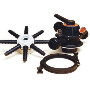 VALVULA 6 VIAS UNION DOBLE