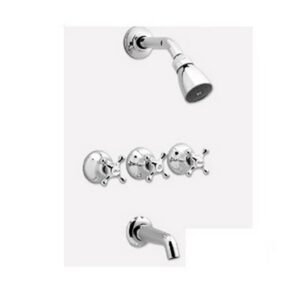 CROMO Y DUCHA EXTERIOR CON TRANSFERENCIA