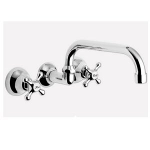 CROMO Y CANILLA PARED PICO BAJO