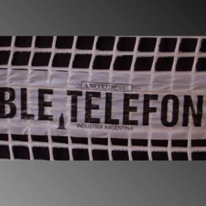 MALLA ADVERTENCIA CABLE TELEFONO DETECTABLE 15 Cm X 1 Mts. (VENTA POR METRO)