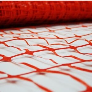 MALLA DE SEGURIDAD NARANJA 1 x 50 Mts. (VENTA POR METRO)