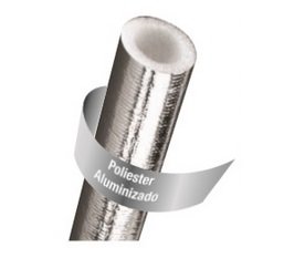 COVERTOR x 2 Mts. ALUMINIO 1 1/4"