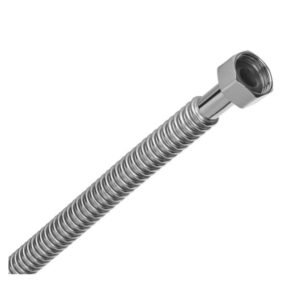 CONECTOR / FLEXIBLE /ANILLADO ACERO INOXIDABLE 1/2" x 30