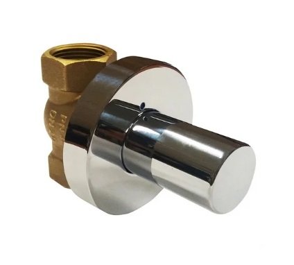 VALVULA ESFERICA HEMBRA HEMBRA CON CAMPANA 13 mm.