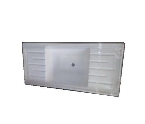 PILETA DE FIBRA C / MESADA 100 x 46