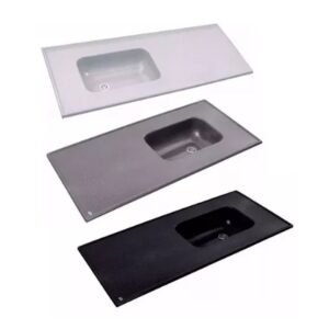 MESADA COCINA DE MARMOL SINTETICO 1.20x0.60 Mts. S/ZOCALO