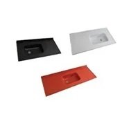 MESADA COCINA DE MARMOL SINTETICO 1.40 x 0.60 Mts.