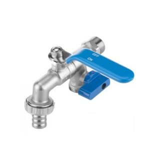 CANILLA PARA MANGUERA CON VALVULA ESFERICA