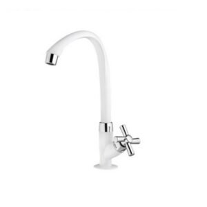 MONOCOMANDO MESADA MOVIL BLANCA/CROMO CRUZ