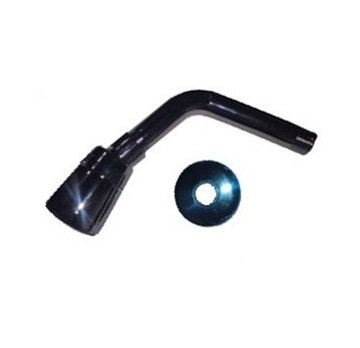 BRAZO DUCHA CON ROSCA FLOR 90°