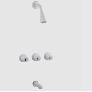 MEZCLADORA PARA DUCHA COLOR CON TRANSFERENCIA 1/2" PAU