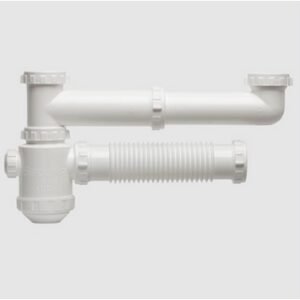 SIFON PVC DOBLE CON ACCESO