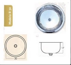 PILETA REDONDA 0.30 x 17(34)