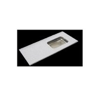 MESADA COCINA DE ACERO 1.40 x 0.53 Mts. SIN / ZOCALO