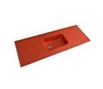 MESADA COCINA ROJA 1.20x0.53 SIN ZOCALO