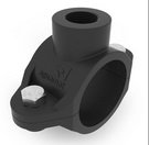 ABRAZADERA PLASTICA ESTANDAR DOBLE BULON 280 x 1/2"