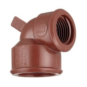 CODO PPN REDUCCION 90° HEMBRA HEMBRA 1" x 1/2"