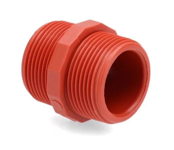 ENTRERROSCA PPN MACHO MACHO 1/2"