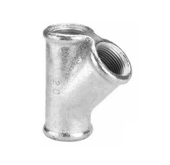 TE 45° HIERRO GALVANIZADO 1 1/4"