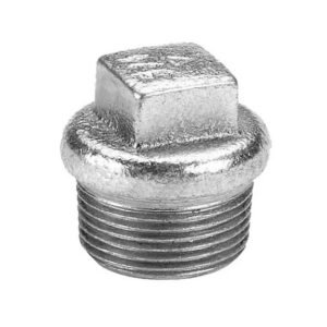 TAPON HIERRO GALVANIZADO MACHO 3"