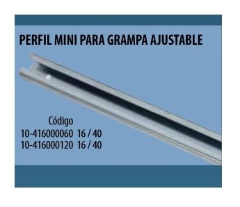 D-TOP-LX PERFIL 1,2 AJUSTABLE 16-40 DE