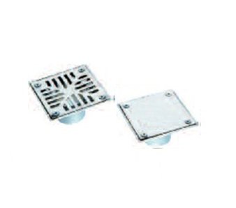 PORTAREJILLA CROMADO ACERO INOXIDABLE 8 x 8 REJILLA 40 IS