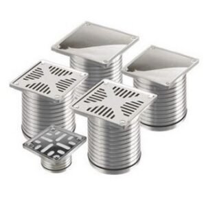 PORTAREJA ACANALADA CON REJA 8 x 8 AW