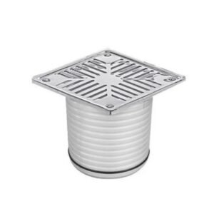 PORTAREJA ACANALADA CON REJA 12 x 12 110