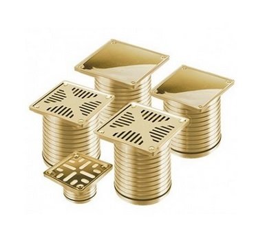 PORTAREJA AW CON REJA BRONCE 8 x 8 63