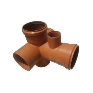 RAMAL DOBLE AW 87° 135° DERECHA DOBLE VENTILACION 110x110