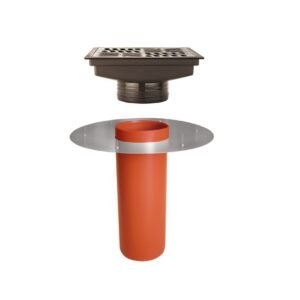 EMBUDO VERTICAL PARA AZOTEA 20x20.