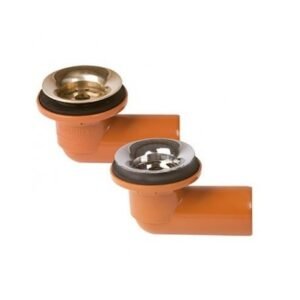 CODO SOPAPA BAÑERA AW 40 BRONCE