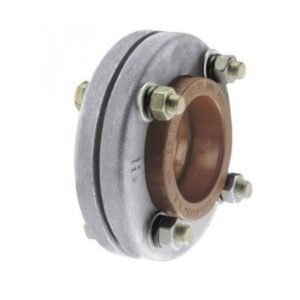 UNION DOBLE CON BRIDA METALICA FUSION 4"