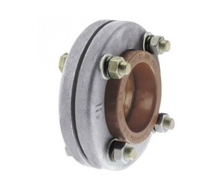 UNION DOBLE CON BRIDA METALICA FUSION 3"