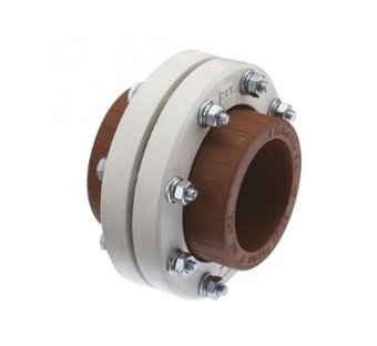 UNION DOBLE CON BRIDA FUSION 3"