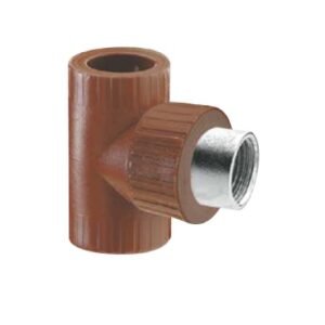 TEE REDUCCION CENTRAL PRO/HEMBRA FUSION 3/8"x 1/2"x 3/8"