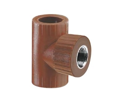 TEE REDUCCION CENTRAL METALICA HEMBRA FUSION 2" x 1 1/4" x 2"