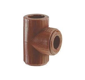 TEE REDUCCION EXTERNA EXTERNA CENTRAL FUSION 1" x 1/2" x 3/4"