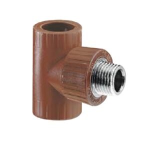 TEE ROSCA METALICA CENTRAL MACHO FUSION 1/2"