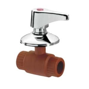 VALVULA ESFERICA CON CAMPANA 3/4" FUSION