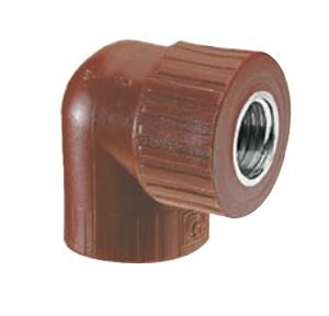 CODO 90° REDUCCION METALICA HEMBRA 1 1/4" x 1" FUSION