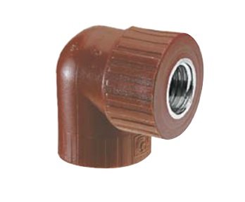 CODO 90° REDUCCION METALICA HEMBRA 1 1/4" x 1" FUSION