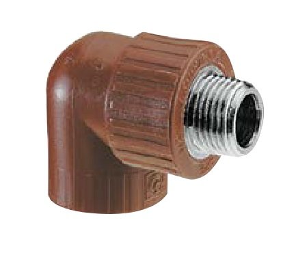 CODO 90° ROSCA METALICA MACHO-FUSION 1 1/2"